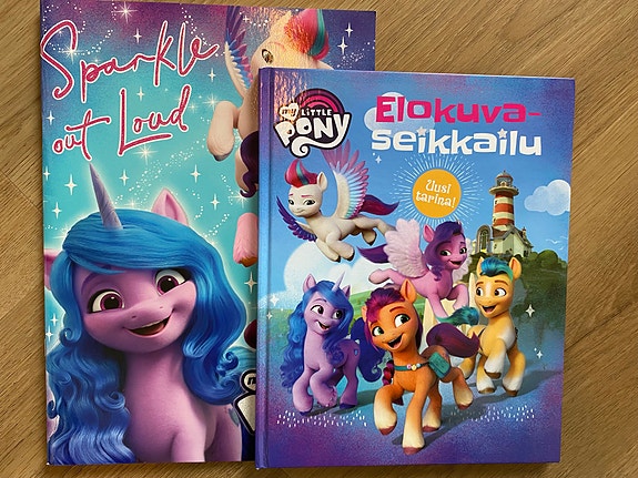 MLP kirja ja värityskirja