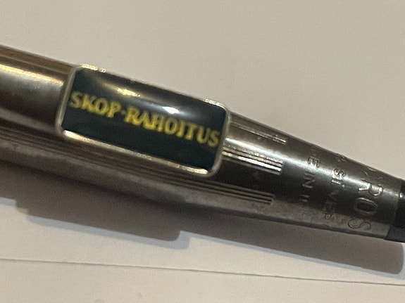 CROSS HOPEINEN MUSTEKYNÄ 925 SKOP-RAHOITUS.IRELAND-80 LUKU