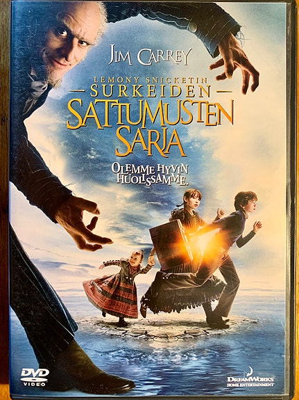 Surkeiden sattumusten sarja DVD