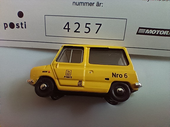 Postin keräilyauto numero 6