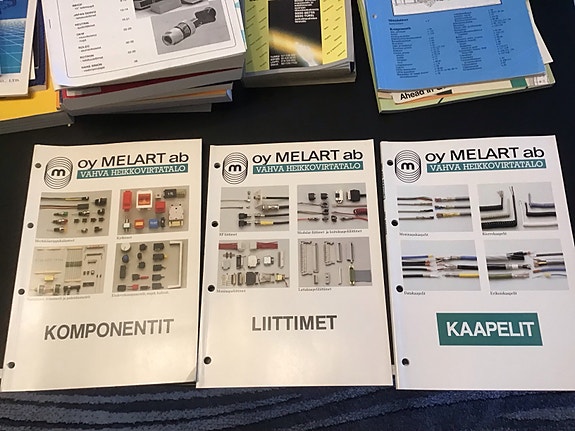 Melartin tuoteluettelot 80/90 luvulta