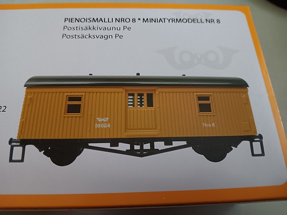Postin keräily no 8 postisäkki vaunu