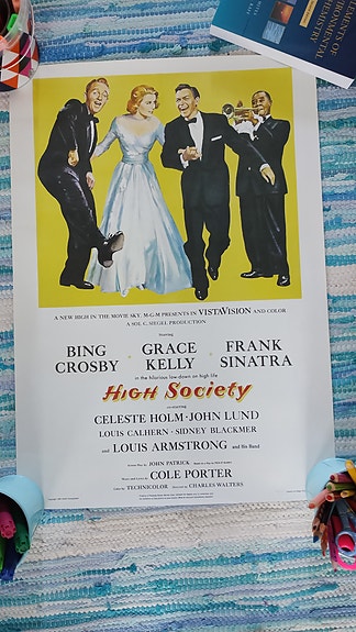 Sinatra Grace Kelly elokuvajuliste