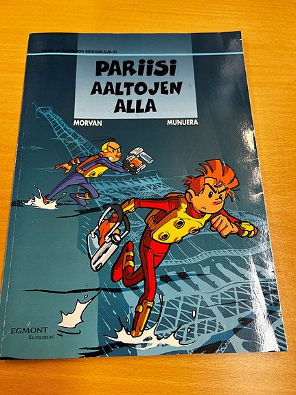 Piko ja Fantasio 31 Pariisi aaltojen alla