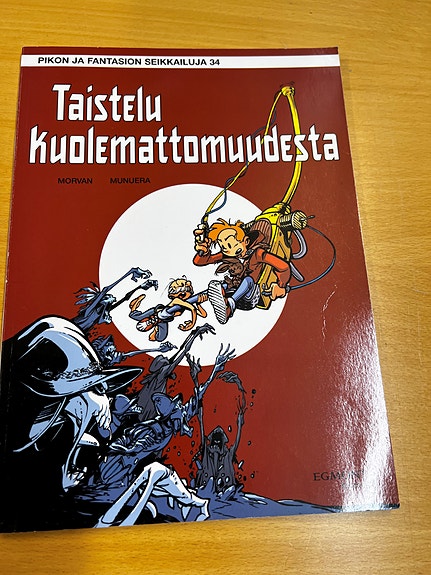 Piko ja Fantasio 34 Taistelu kuolemattomuudesta