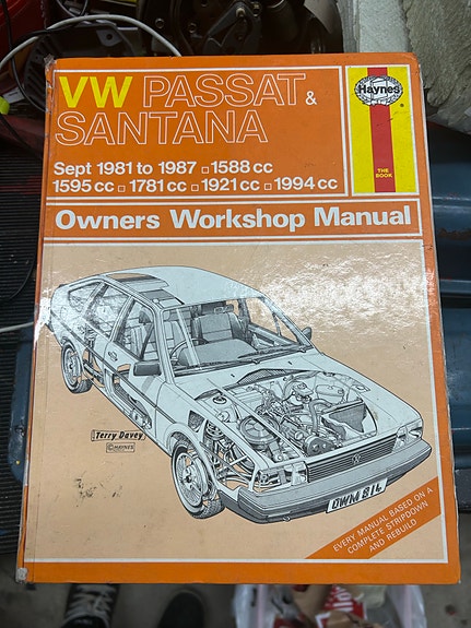 Haynes VW Passat & Santana Korjausopas 1981-1987