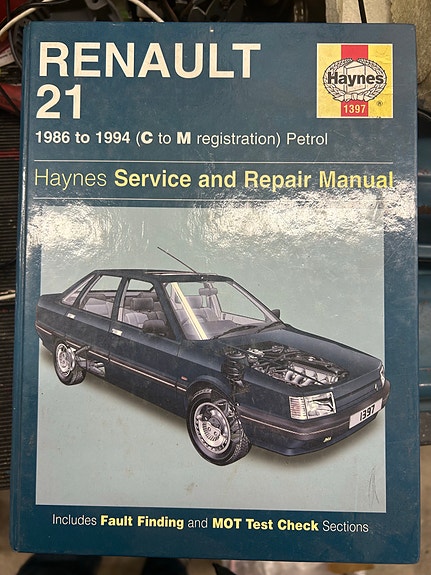 Haynes 21 Palvelu- ja korjausopas  Renault 21