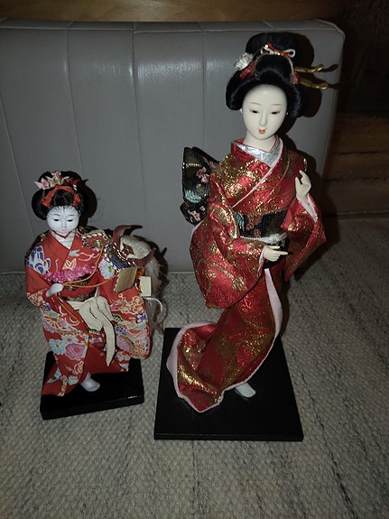 Geisha patsaat
