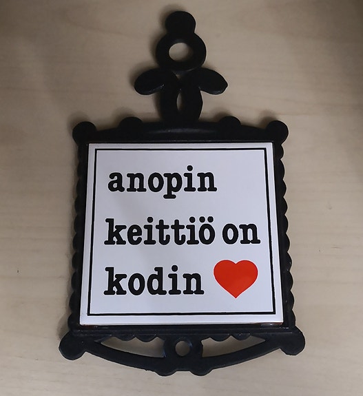 Anopin keittiö on kodin sydän