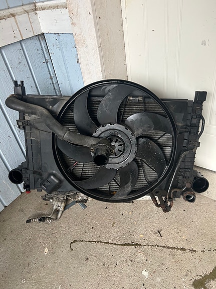 Mercedes-Benz C 180 kompressor automaatin jäähdytinpaketti