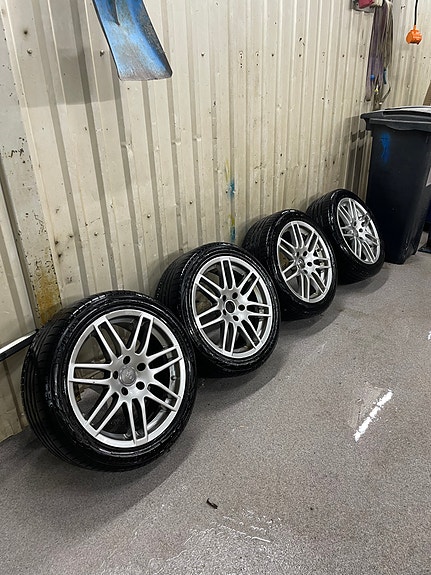 Nokian Hakka Blue 3 kesärenkaat Audin vanteilla