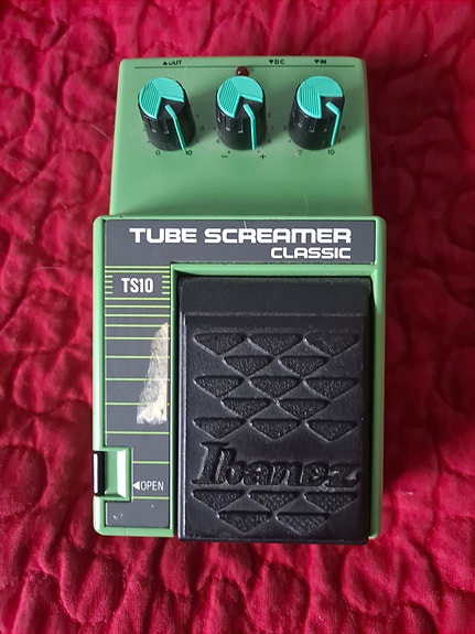 【中古品】Ibanez tube screamer classic TS10 IBANEZ / TS10 Tube Screamer Classic Made in Japan – Ishibashi