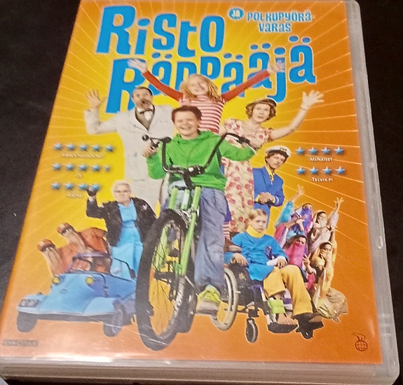 Risto Räppääjä dvd