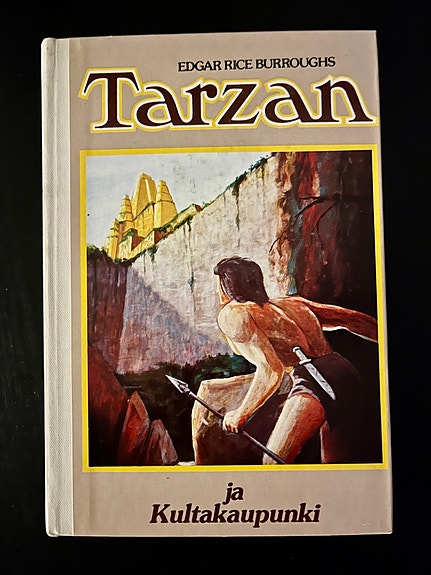 Tarzan ja Kultakaupunki kirja
