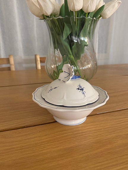 Villeroy & Boch Vieux Luxembourg sokerikko posliinia