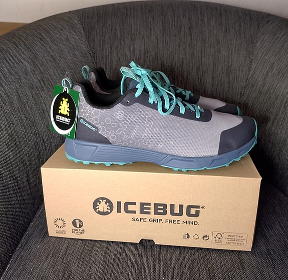 Icebug Route BUgrip nastakengät koko 45,vastaa kokoa 44