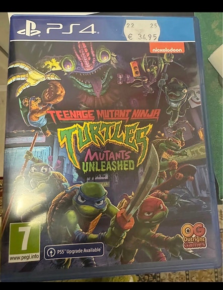 Teenage Mutant Ninja Turtles Mutants Unleashed Playstation 4 Peli