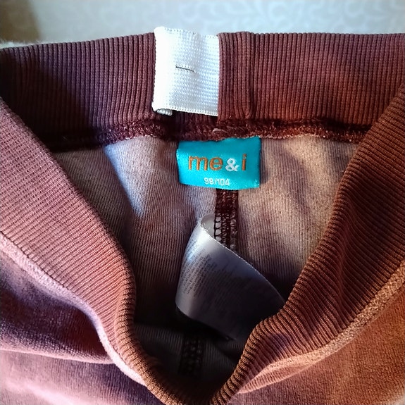 Me & I Ruskea lasten housut 98 Unisex