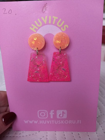 Glitter korvakorut Huvituskoru