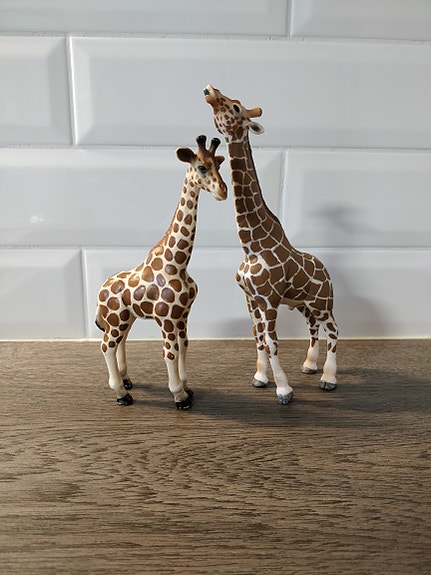 Schleich kirahvi uros ja naaras