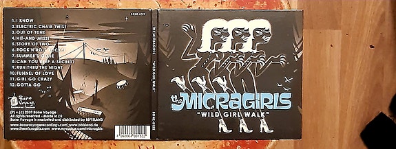 The Micragirls - Wild Girl Walk CD