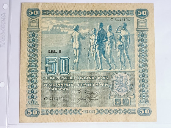 50mk vuodelta 1939