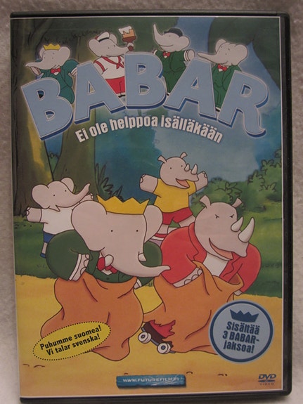 Babar Ei ole helppoa isälläkään dvd