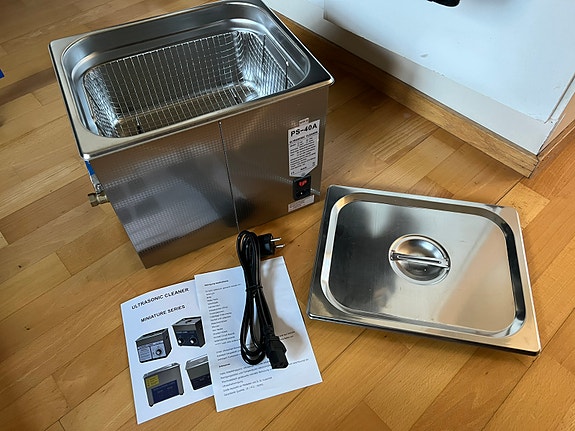 Vuokrataan 10L ultraäänipesuri