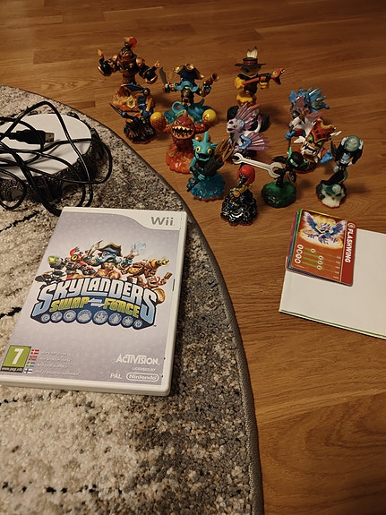 Skylanders Swap Force peli+hahmot