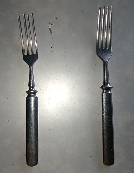 Kaksi Sorsakosken haarukkaa