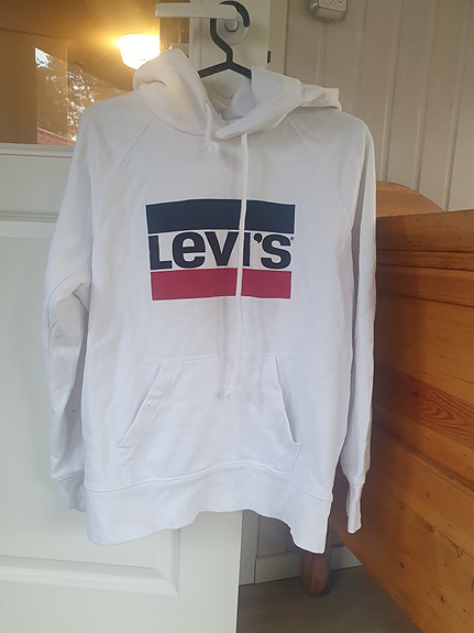 Levi's valkoinen huppari