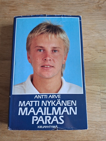Myydään  Matti Nykänen - Maailman paras kirja