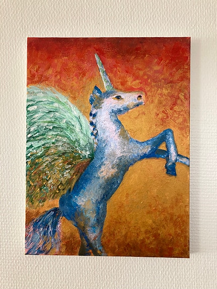Pegasus - maalaus