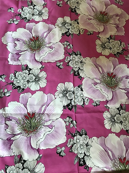 Vallila verhot pinkki 2 kappaletta
