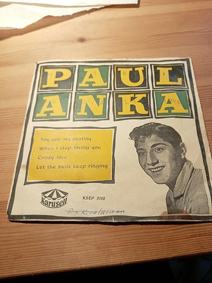Paul Anka 7-tuuman sinkku/single