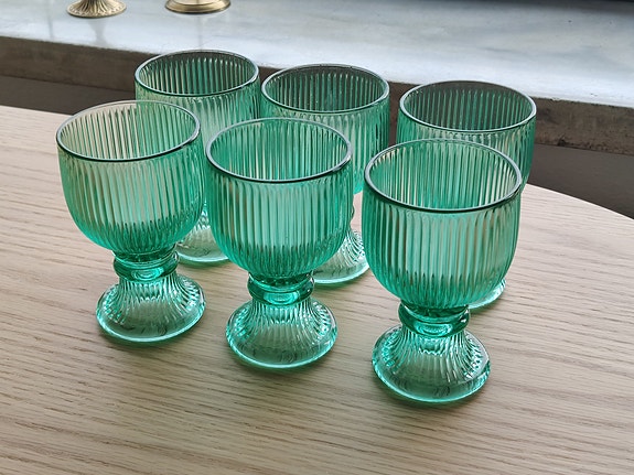 Iittala Viktor lasit, vihreä 6kpl