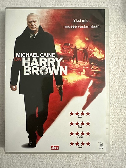 Harry Brown DVD-elokuva Michael Caine