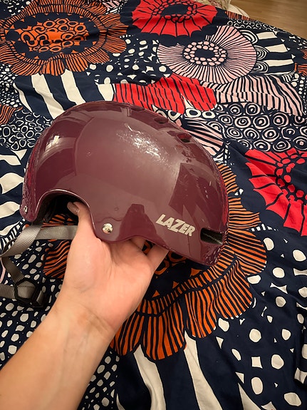 Lazer pyöräilykypärä 58-61 cm violetti
