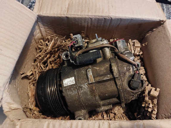 MB W204 ilmastoinnin kompura