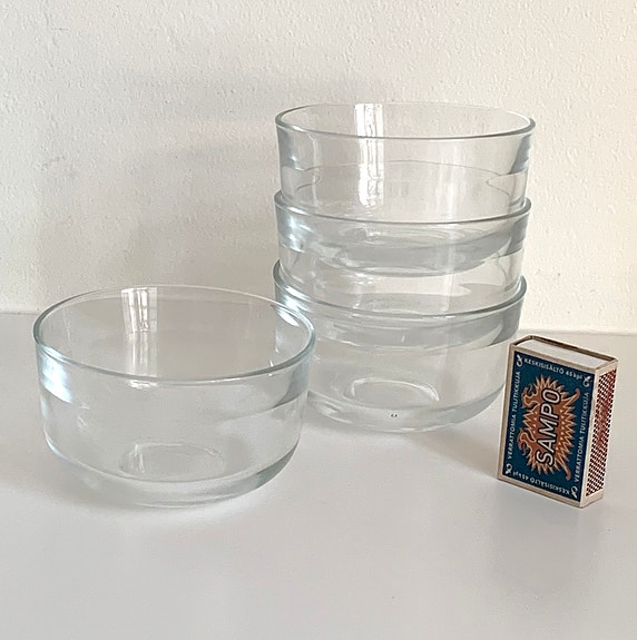 Iittala Kaj Franck "Fasetti" jälkiruokakulhot 6kpl
