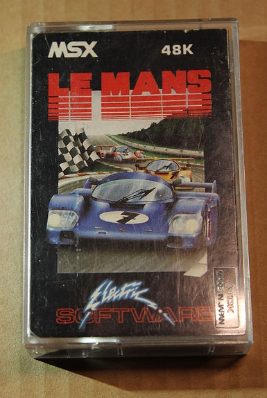 MSX Le Mans kasettipeli