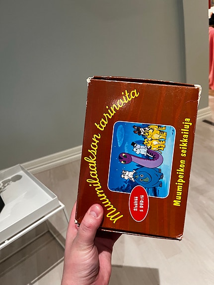 Muumipeikon seikkailuja Dvd boxi alkuperäisillä äänillä!