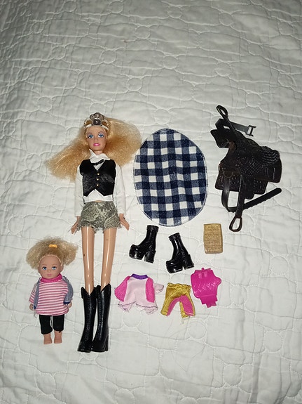 Barbie hevostarvike- setti
