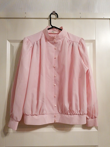 Pinkki vintage paitapusero 40