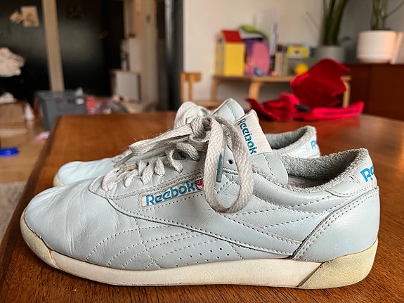 Turkoosit vintage-Reebokit