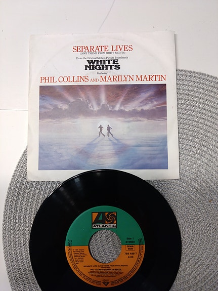 Phil Collins and Marilyn Martin 7" Separate lives