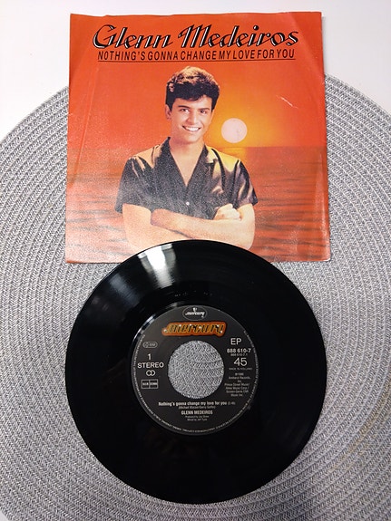 Glenn Medeiros 7" Nothing's gonna change my love