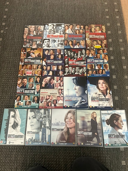 DVD: Greyn anatomia - kaudet 1-17