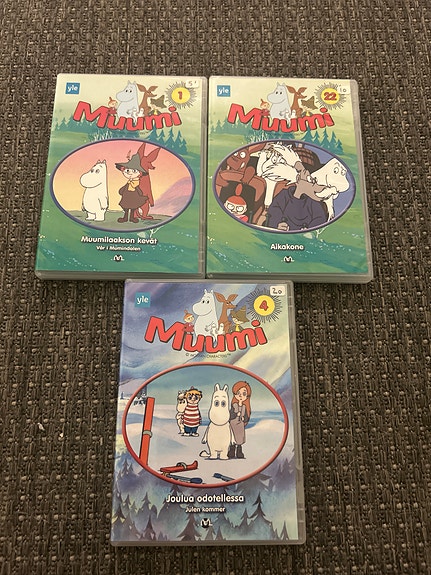 DVD: Muumit