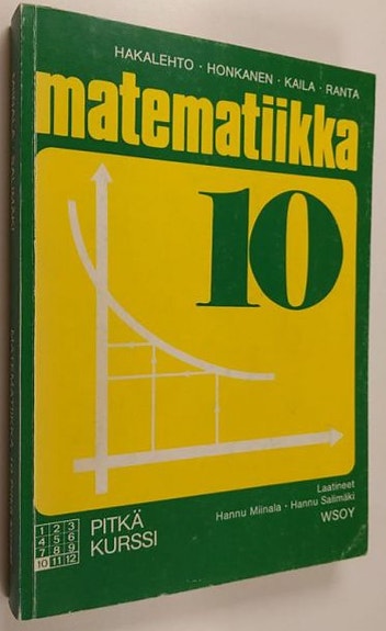 OSTAN: Hakalehto, Honkanen et al: Matematiikka 10 pitkä